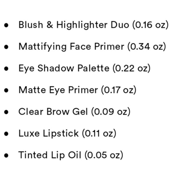 8 PIECE ULTA BEAUTY MAKEUP BAG NWT - Picture 3 of 7